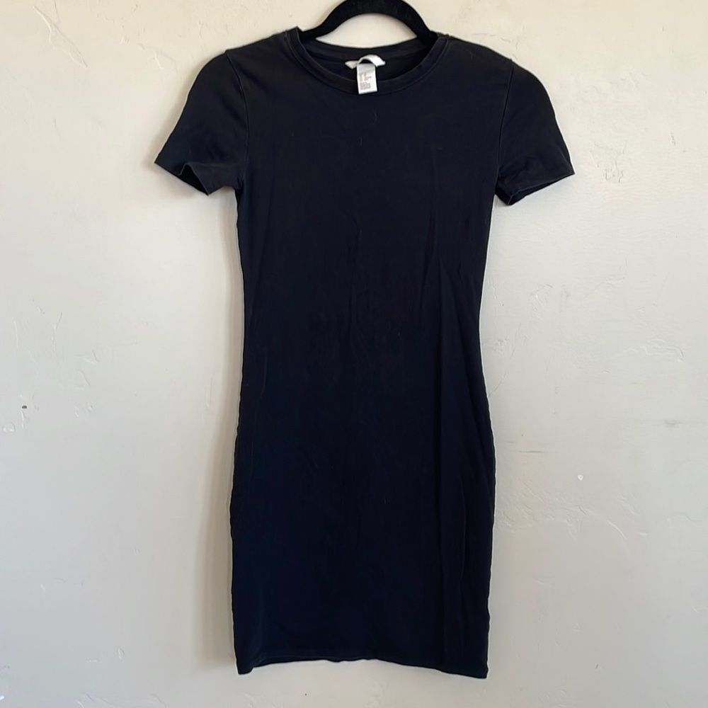 H&M basic short sleeve tshirt dress